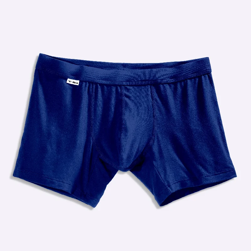 High - rise men's boxer briefs for extra supportThe Blue Depths Boxer Brief