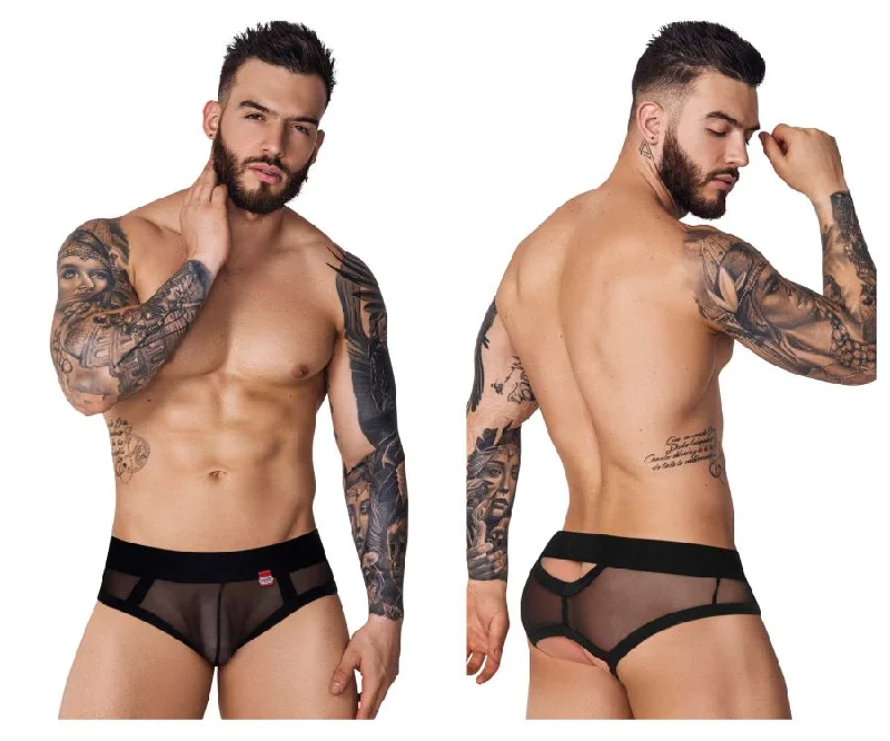 Light - weight men's briefs for summer wearPikante PIK 1091 Burly Mesh Briefs Color Black Light - weight men's briefs for summer wearPikante PIK 1091 Burly Mesh Briefs Color Black