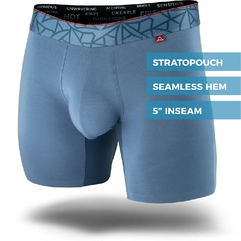 Organic cotton men's boxer briefs for sensitive skinHaleakala Sports Boxer