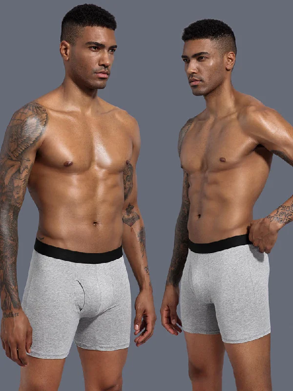 Tag - less men's boxer briefs to prevent irritationMulti-pack Men's Prevent Thighs Chafing Boxer Briefs