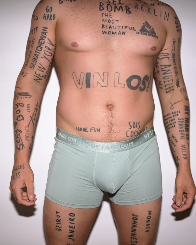 Anti - odor men's boxer briefs for long - lasting freshnessBOXER BRIEF IN ST. TROPEZ