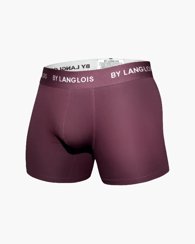 Mesh - paneled men's boxer briefs for ventilationPERFECT FIT BOXER BRIEF IN SUMMER BERRIES