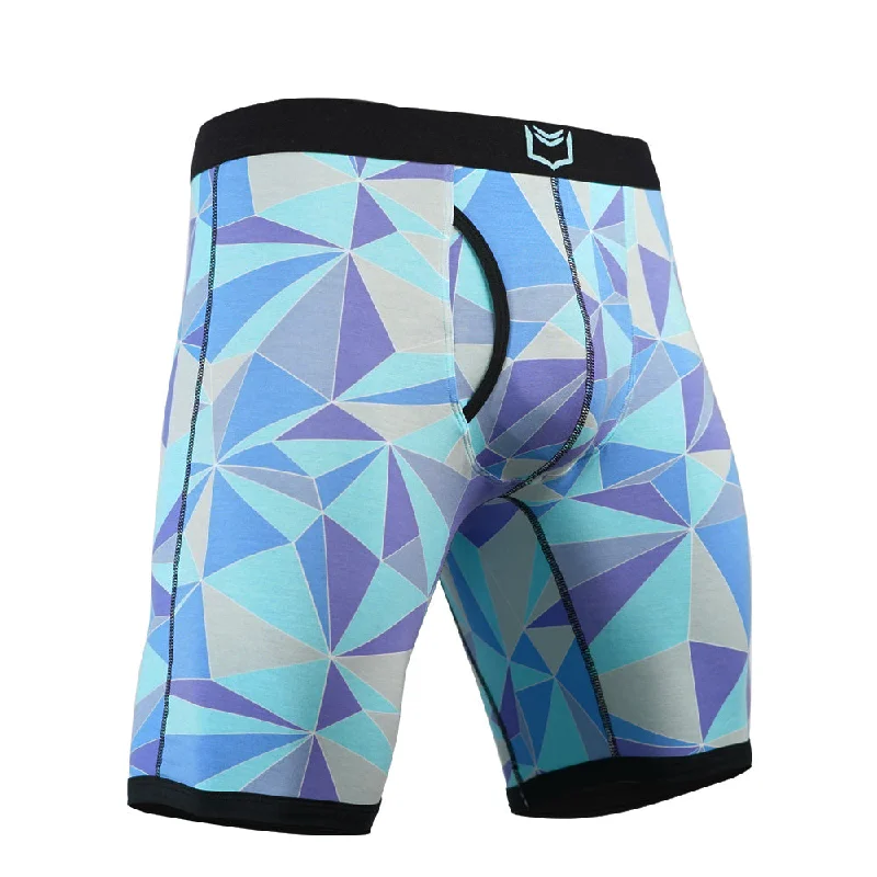 Solid - color men's boxer briefs in classic huesSHEATH V Iceberg Men's 8" Sports Performance Boxer Brief Solid - color men's boxer briefs in classic huesSHEATH V Iceberg Men's 8" Sports Performance Boxer Brief