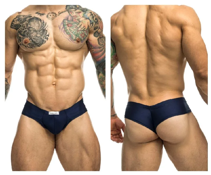 Vintage - style men's briefs for a retro lookJUSTIN+SIMON XSJ22 Cheek Briefs Color Navy Vintage - style men's briefs for a retro lookJUSTIN+SIMON XSJ22 Cheek Briefs Color Navy