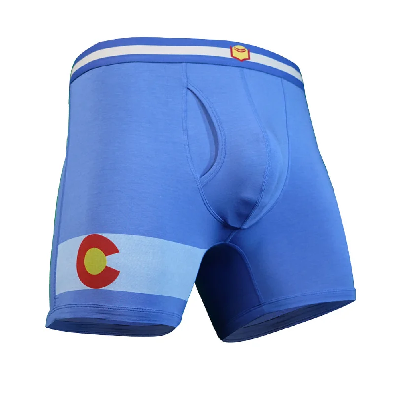 Men's boxer briefs with a reinforced waistbandSHEATH 4.0 Colorado Edition Boxer Brief