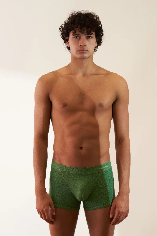 High - rise men's boxer briefs for extra supportBoxer Brief in Organic Cotton Rib - Pandanus High - rise men's boxer briefs for extra supportBoxer Brief in Organic Cotton Rib - Pandanus