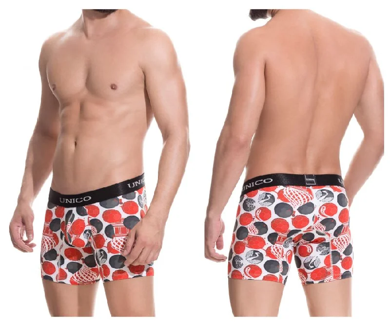 Athletic - style men's boxer briefs for active lifestylesUnico 1802010022166 Boxer Briefs Ruso Color Multi