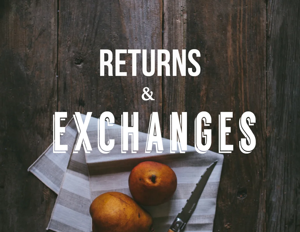Return & Exchange Policy Our policy ensures a smooth process for returns and product exchanges.