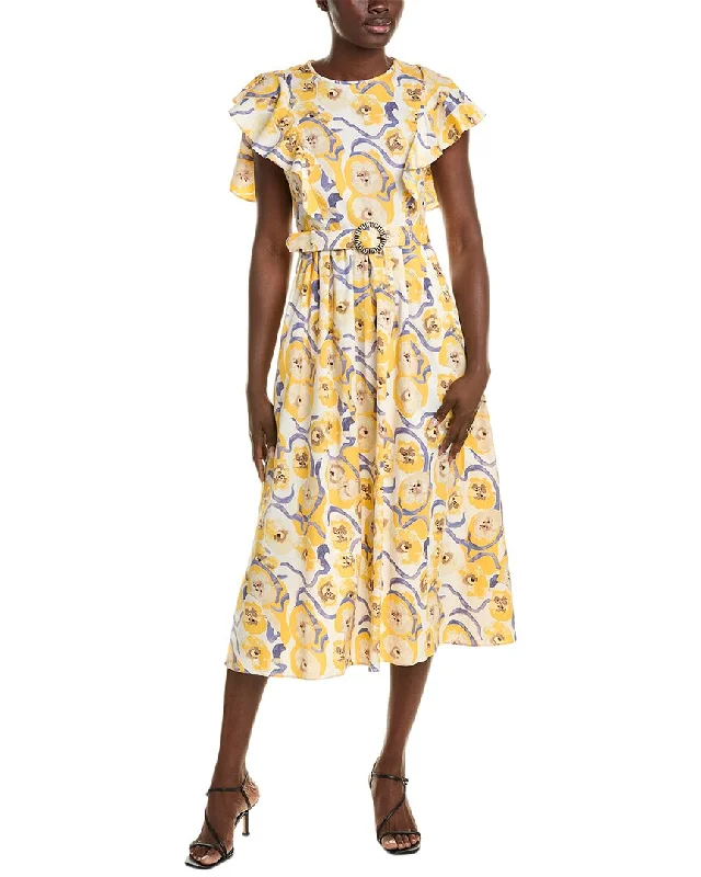 Diane von Furstenberg Damon Midi Dress