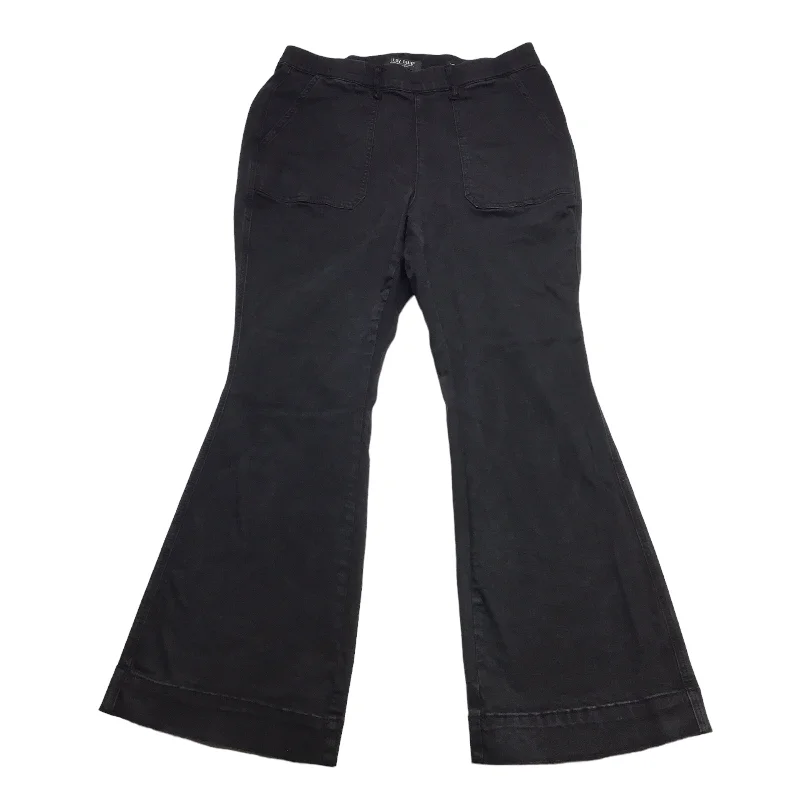 Black Jeans Wide Leg Judy Blue, Size 16