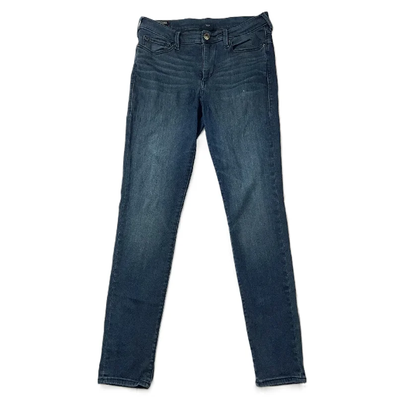 Blue Denim Jeans Skinny By True Religion, Size: 10