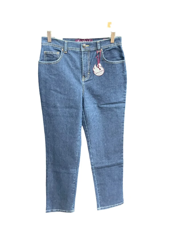 Blue Denim Jeans Straight Gloria Vanderbilt, Size 6