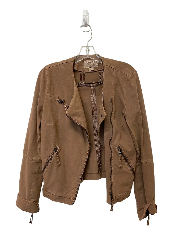 Brown Jacket Moto Marrakech, Size M