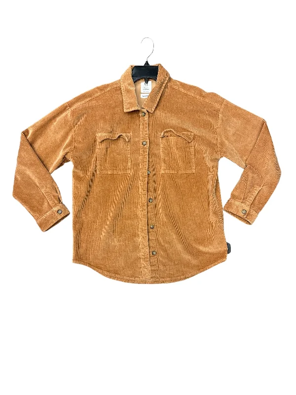 Brown Jacket Shirt Gap, Size M