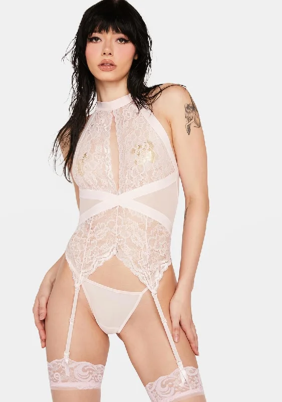 Baby They All Come Back Lace Bodysuit