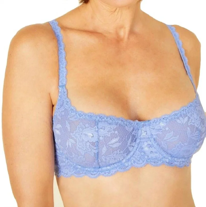 Never Say Never Balconette Bra In Cielo