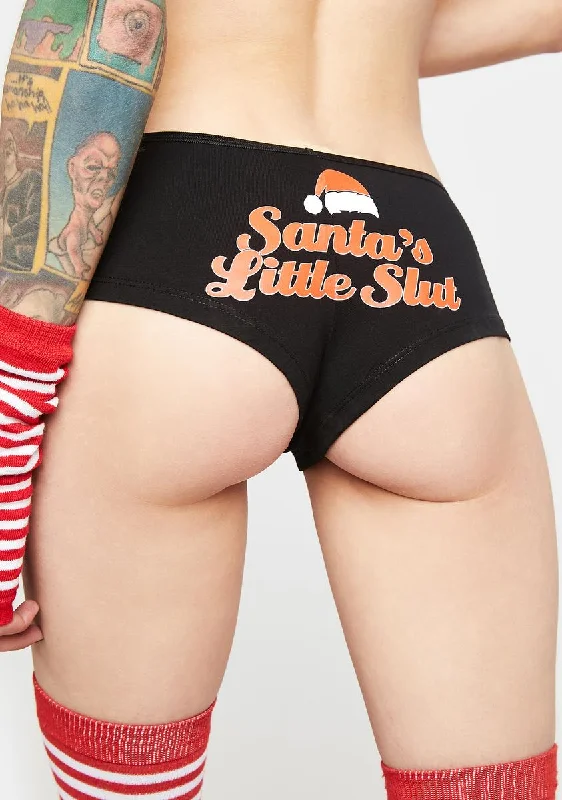 Santa's Lil Slut Boyshorts