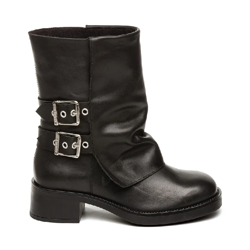 Bonfire Boots BLACK LEATHER