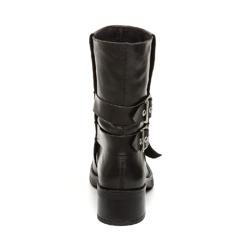 Bonfire Boots BLACK LEATHER