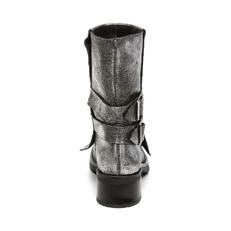 Bonfire Boots SILVER LEATHER