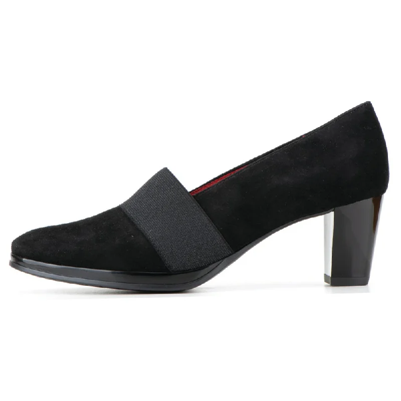 Ara Odette Black Suede Pump (Women's)