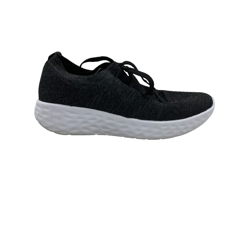 BLACK SHOES SNEAKERS by AETREX Size:9.5