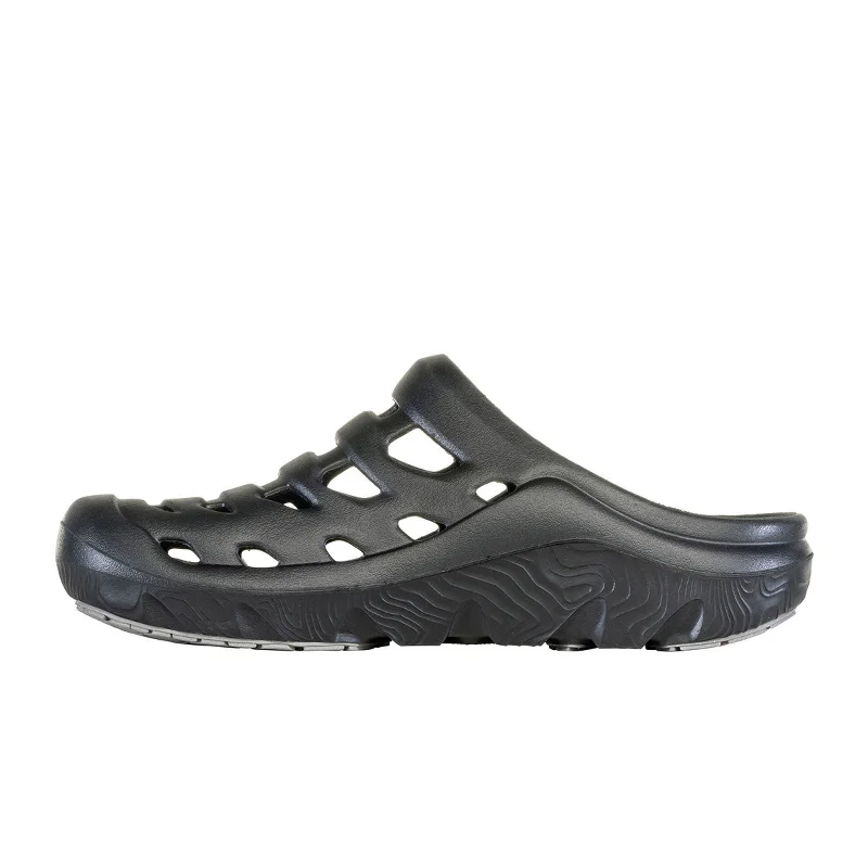 Oboz Whakata Coast Slide Sandal (Unisex) - Black Sea