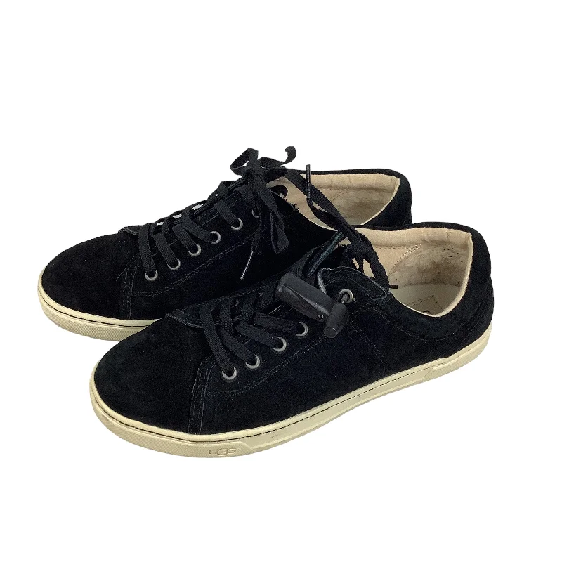 Shoes Sneakers By Ugg In Black, Size: 10