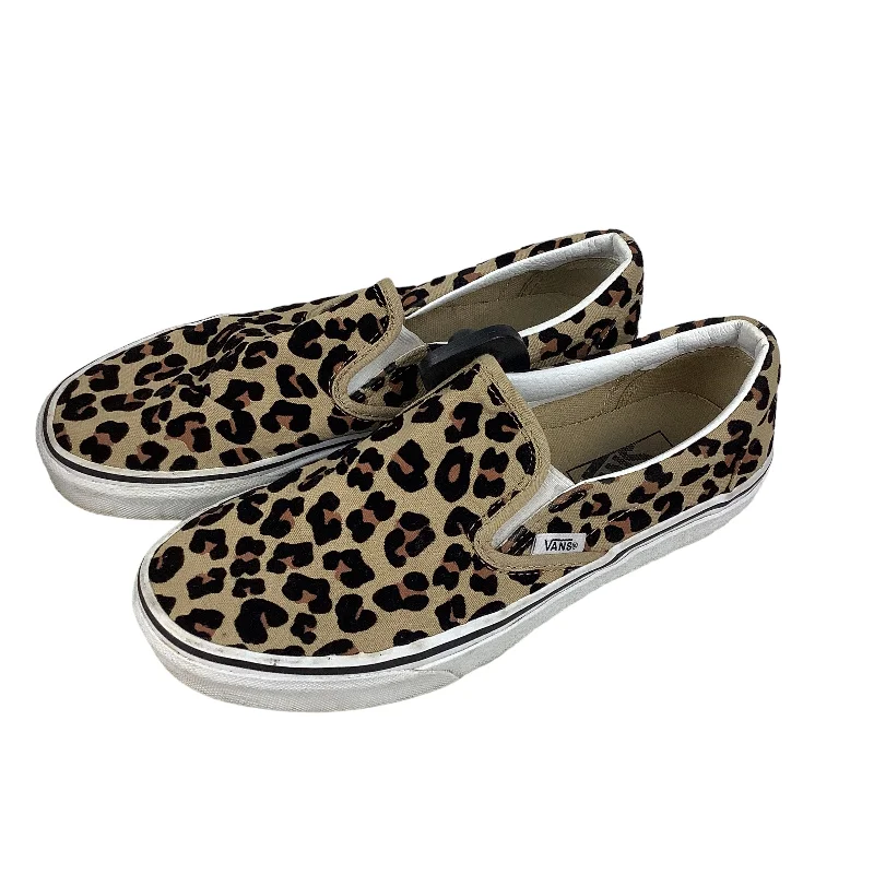 Shoes Sneakers By Vans In Animal Print, Size: 8