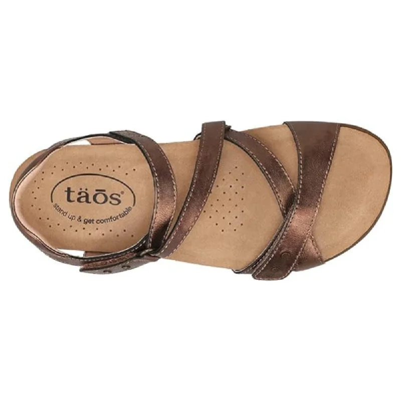 Taos Grand Z Bronze Leather Sandal (Women's)