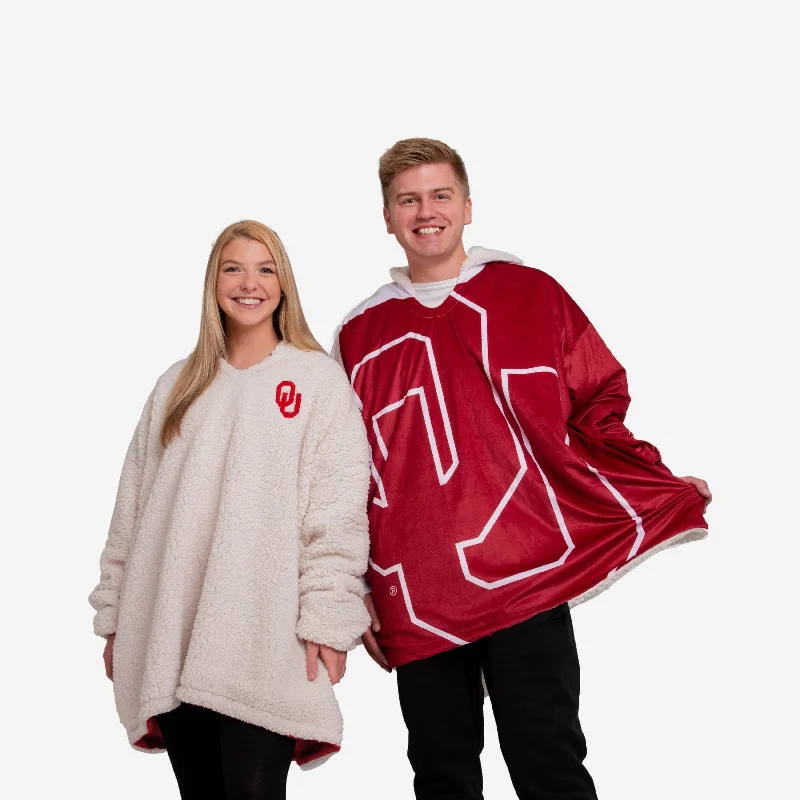 Oklahoma Sooners Reversible Colorblock Hoodeez