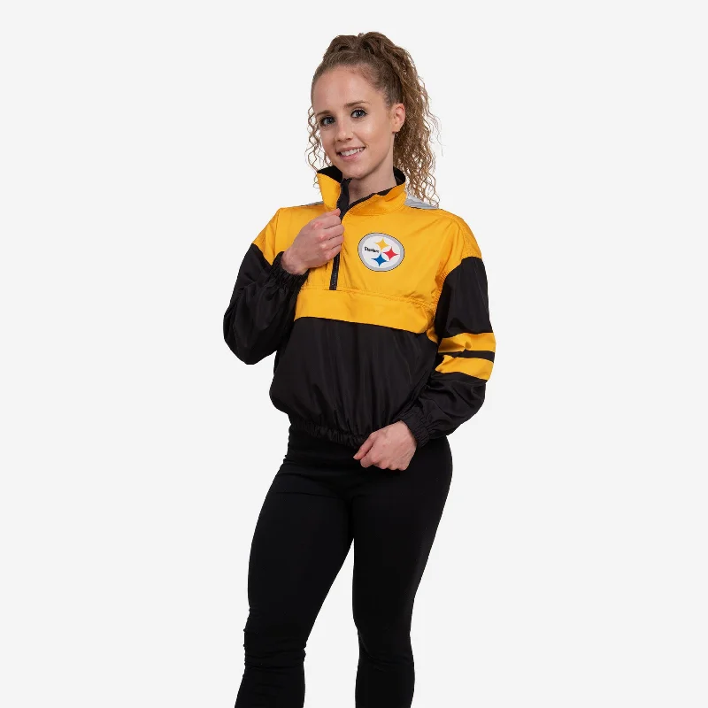 Pittsburgh Steelers Womens Winning Play Windbreaker