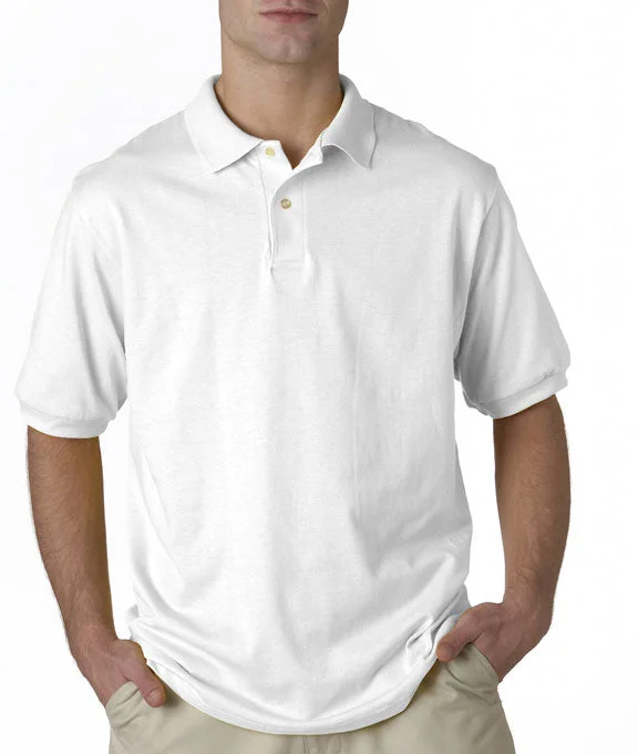 054X - Hanes Adult ComfortBlend EcoSmart® Jersey Polo Shirt