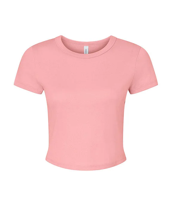 1010BE - Bella + Canvas Ladies Micro Ribbed Baby Tee