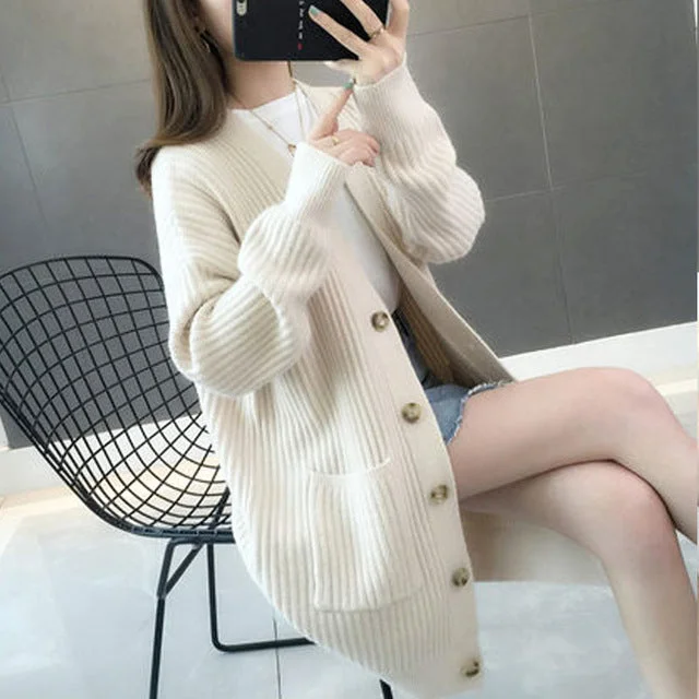 Fashion Women Long Sleeve Cardigans