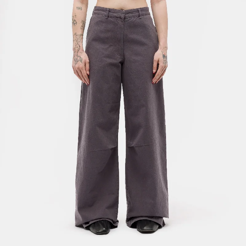 High-Rise PM Pants in Grey