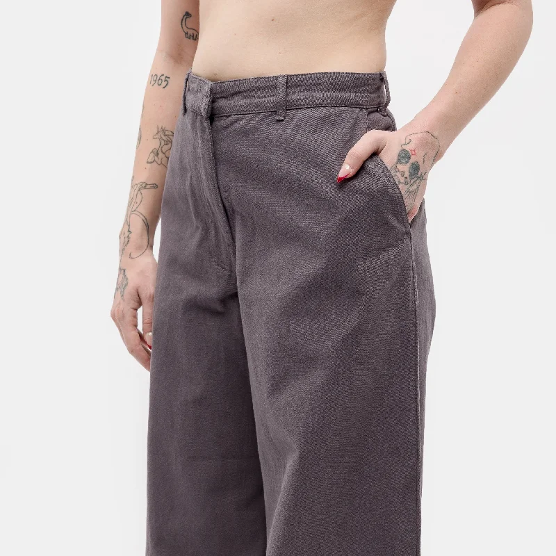 High-Rise PM Pants in Grey