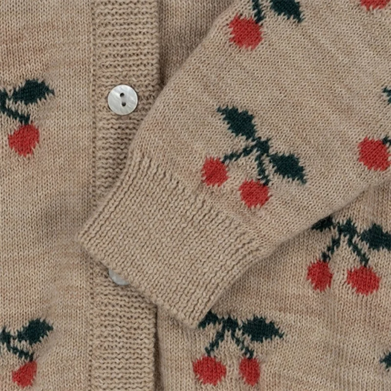 Konges Sløjd Cherry Belou Cherry Knit Cardigan