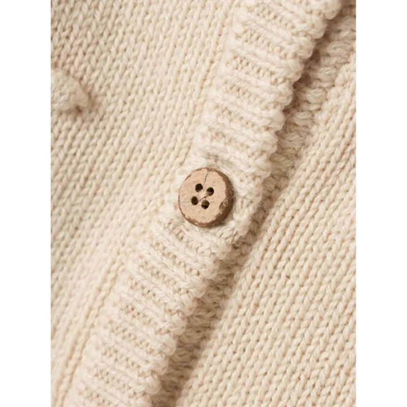 Lil'Atelier Fog Gable Knit Cardigan