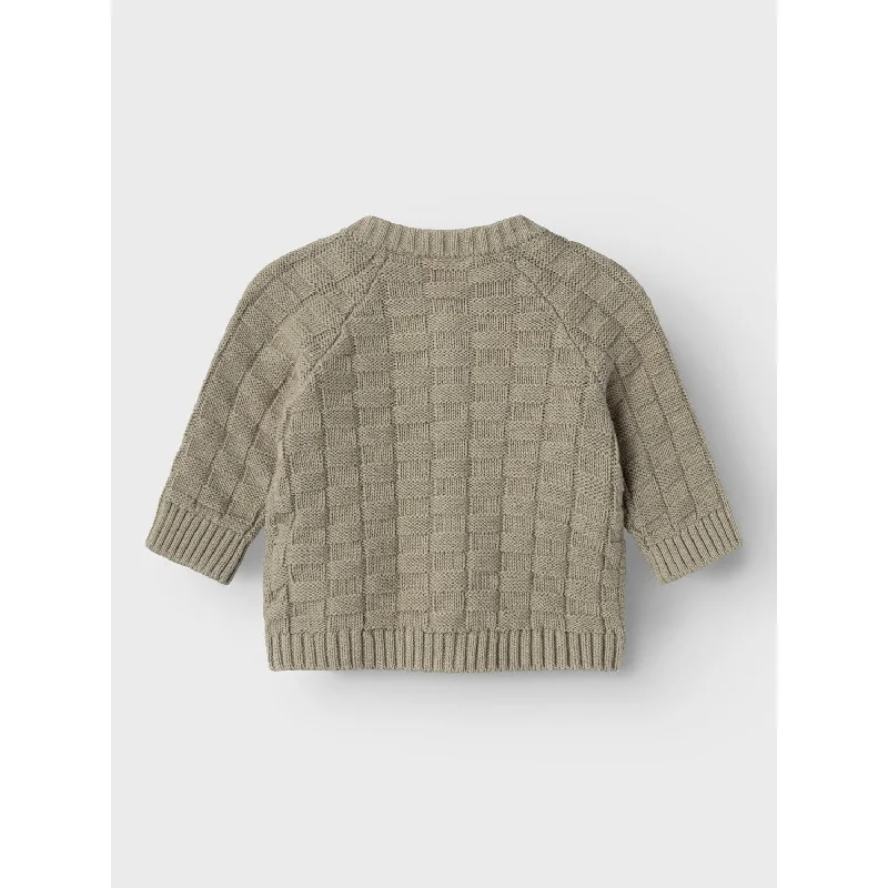 Lil'Atelier Laurel Oak Larson Knit Cardigan