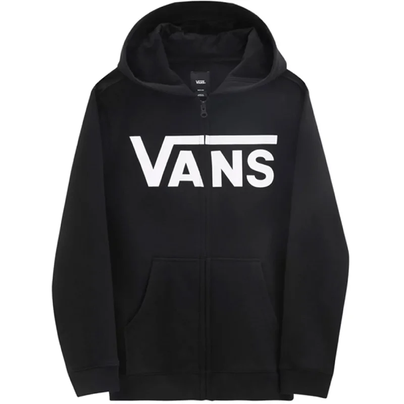 VANS Classic Zip Hoodie II Black/White