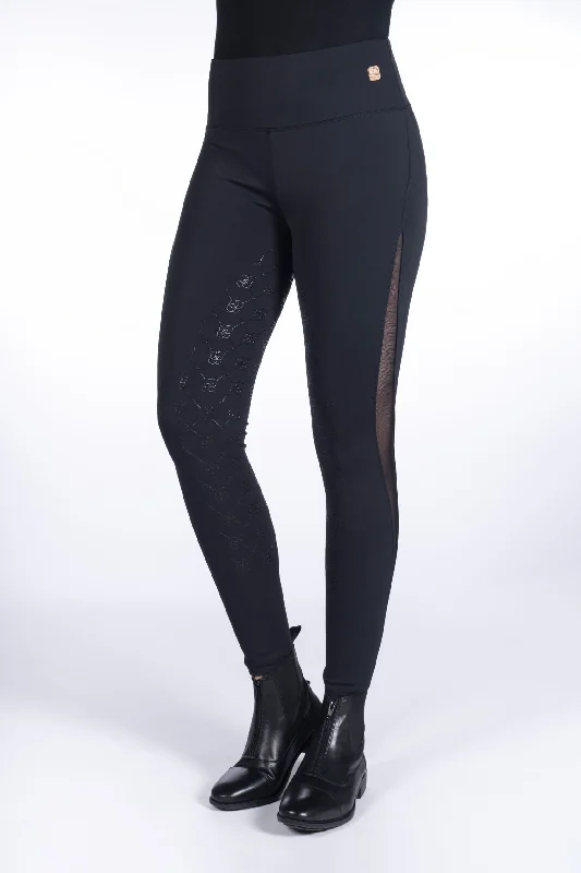 Riding Leggings Edinburgh Mesh with Silicone Full Seat