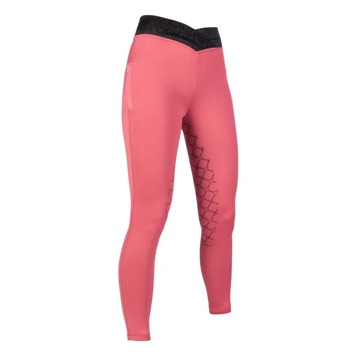 Children´s Riding Leggings Ruby with Silicone Full Seat