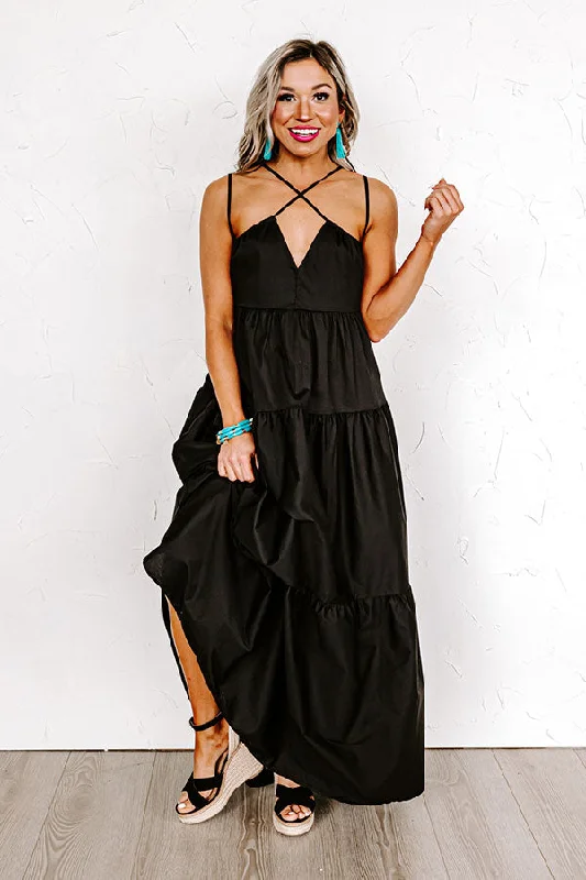 Authentic Affection Maxi in Black