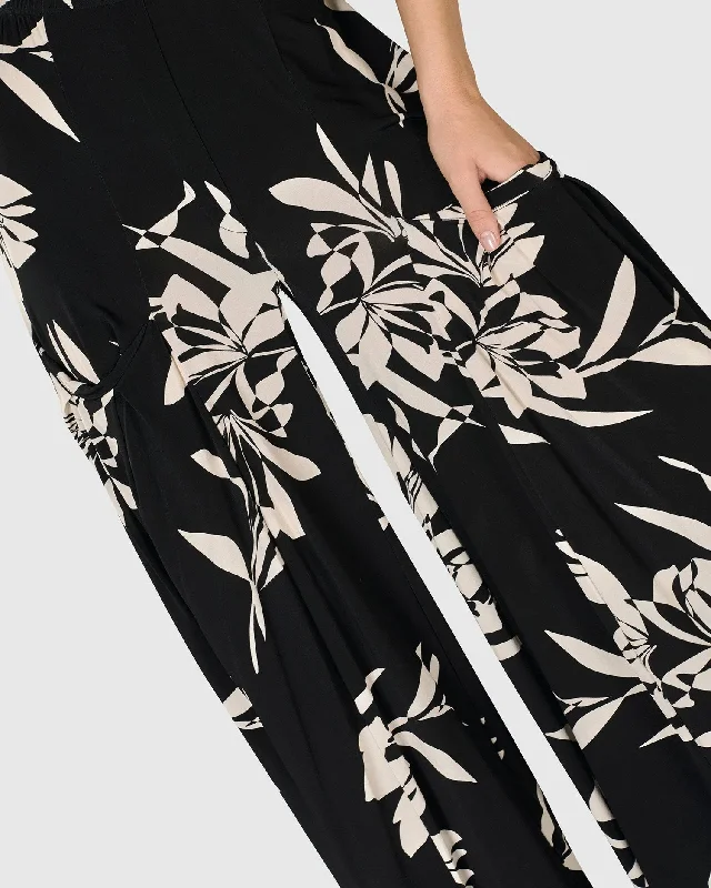 Benedetta Palazzo Pants, Floral