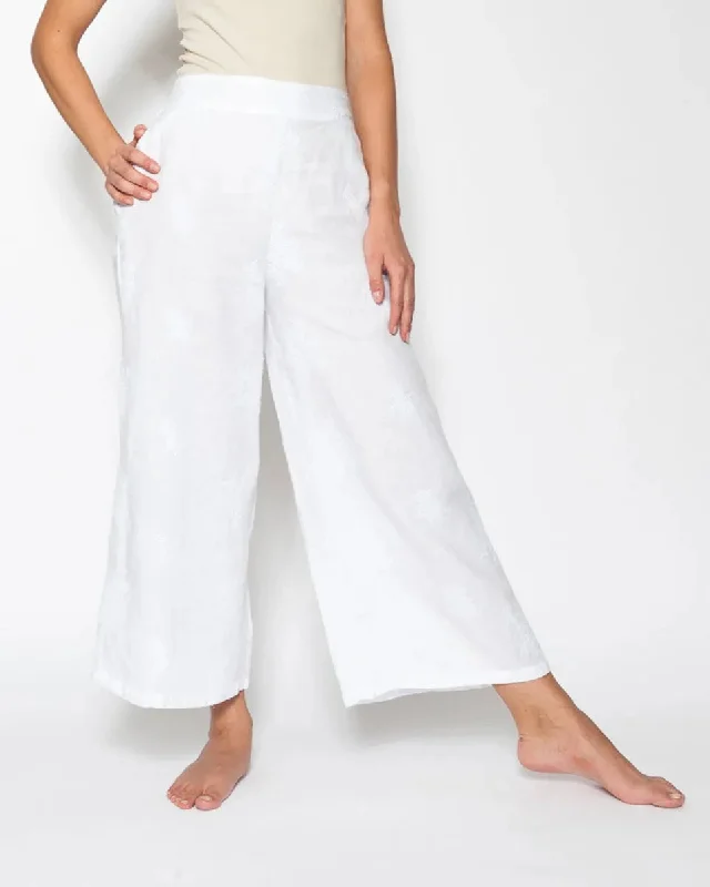 Blueberry Isola Relaxed Pants, White