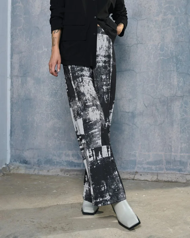 Digi Straight Leg Pants, Marble