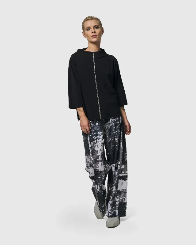 Digi Straight Leg Pants, Marble