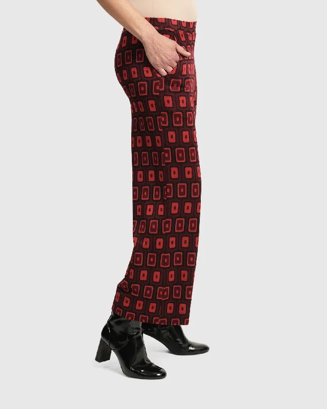 Dynamite Days Dynamo Pants, Red