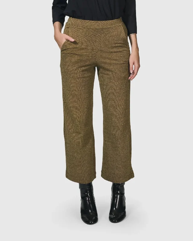 Essential Cropped Pants, Honey